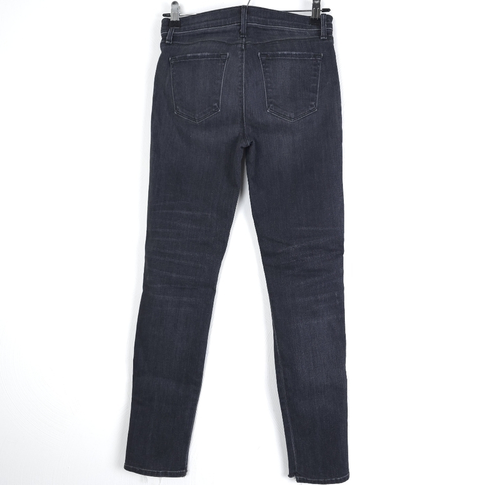 J Brand Affray Asymetric Hem Busted Knee Jeans 26 - Picture 2 of 11